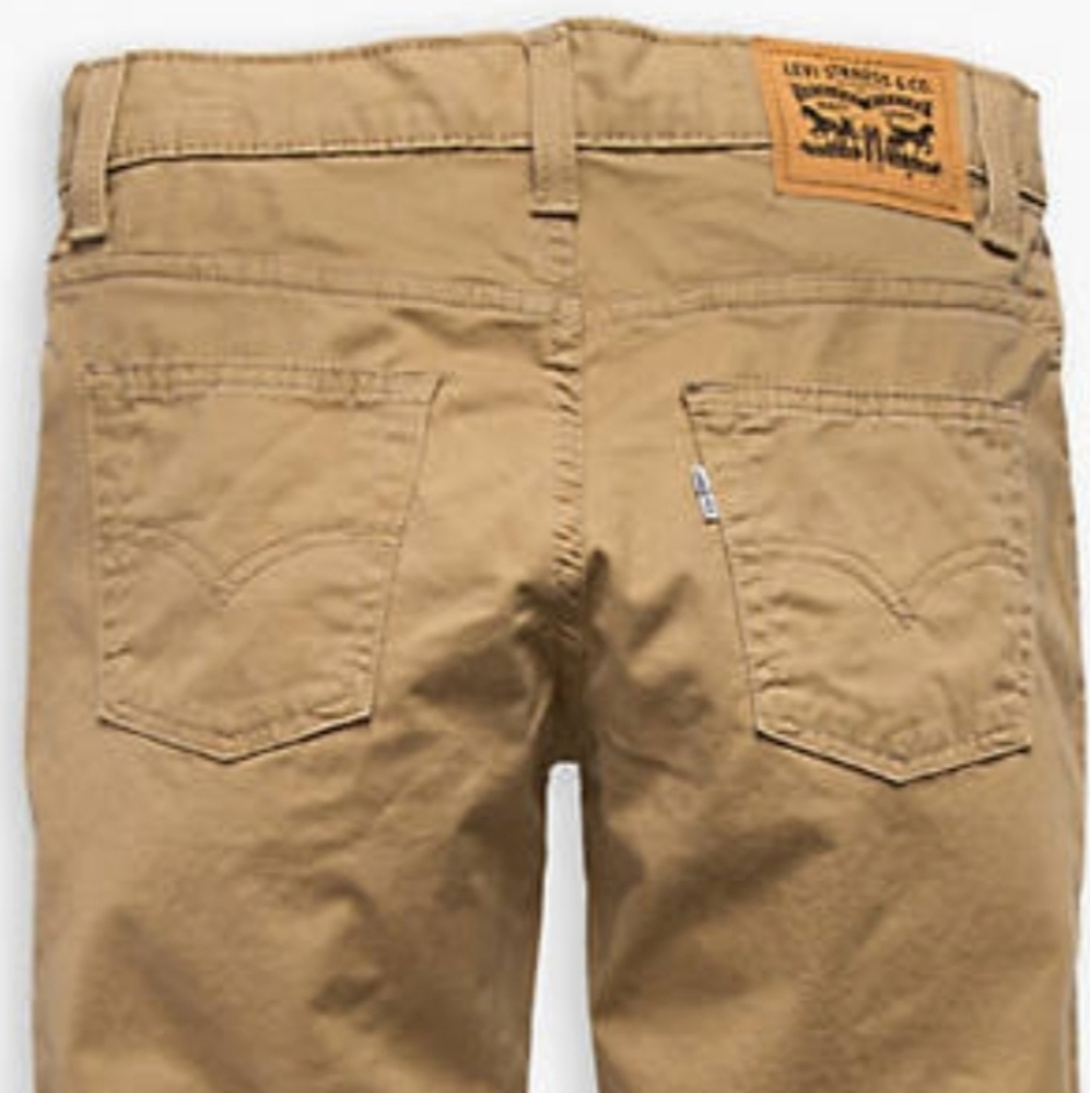 Boys Levi's Khaki stretch jeans